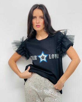 Camiseta Tul Star Love